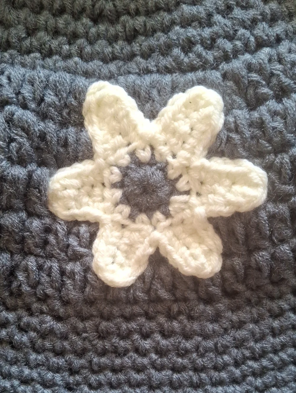 Hand-Crocheted Flower Bucket Hat